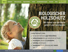 Tablet Screenshot of lixum.de